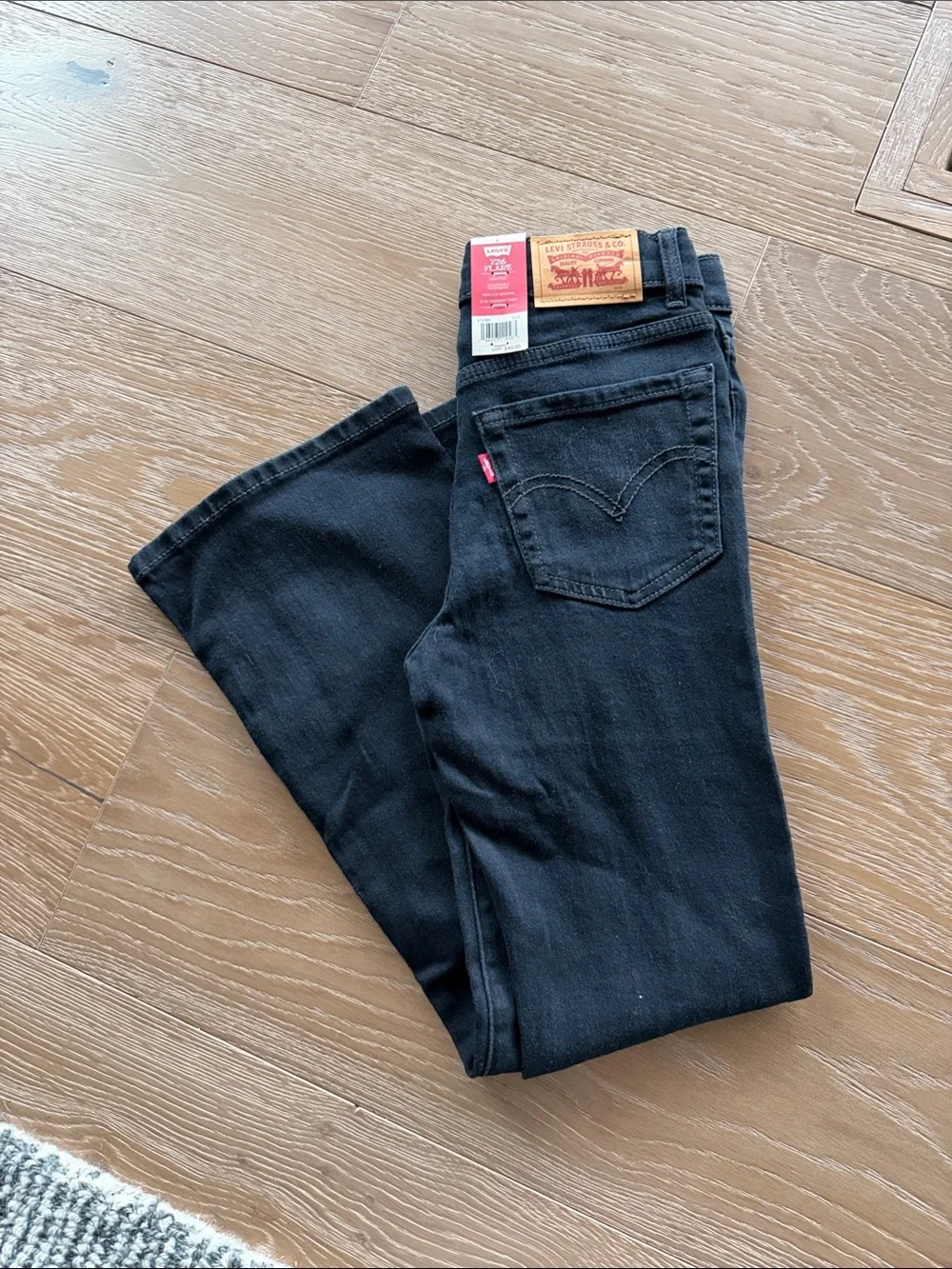 Levi's Black Kids Bootcut Jeans